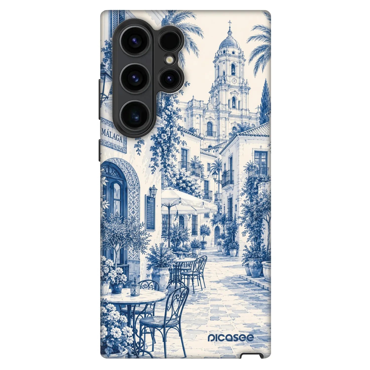 Picasee Fashion Case pro Samsung Galaxy S23 Ultra 5G - Calle Azul