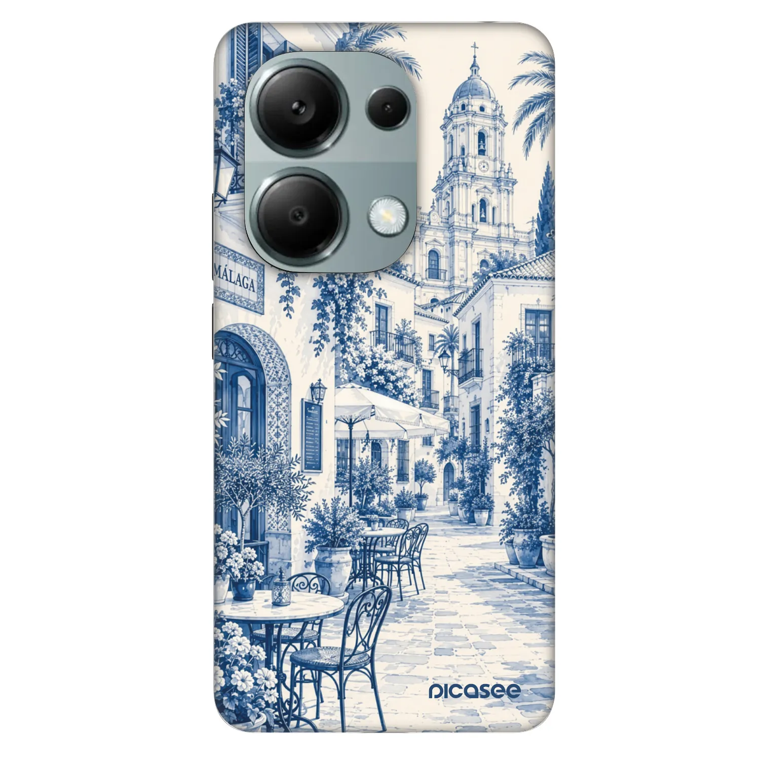 Picasee Fashion Case pro Xiaomi Redmi Note 13 Pro 4G - Calle Azul