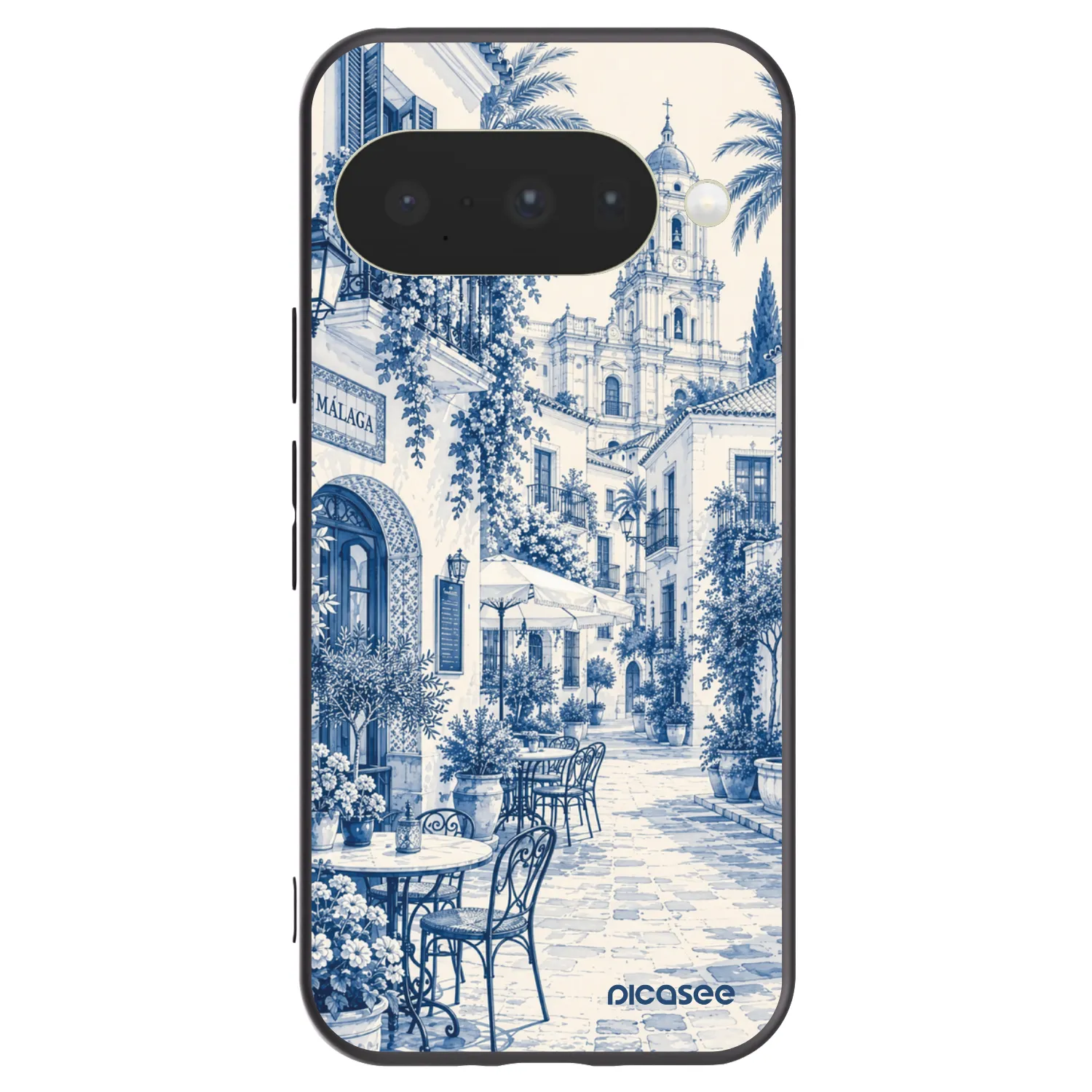 Picasee silikonový černý obal pro Google Pixel 10 - Calle Azul
