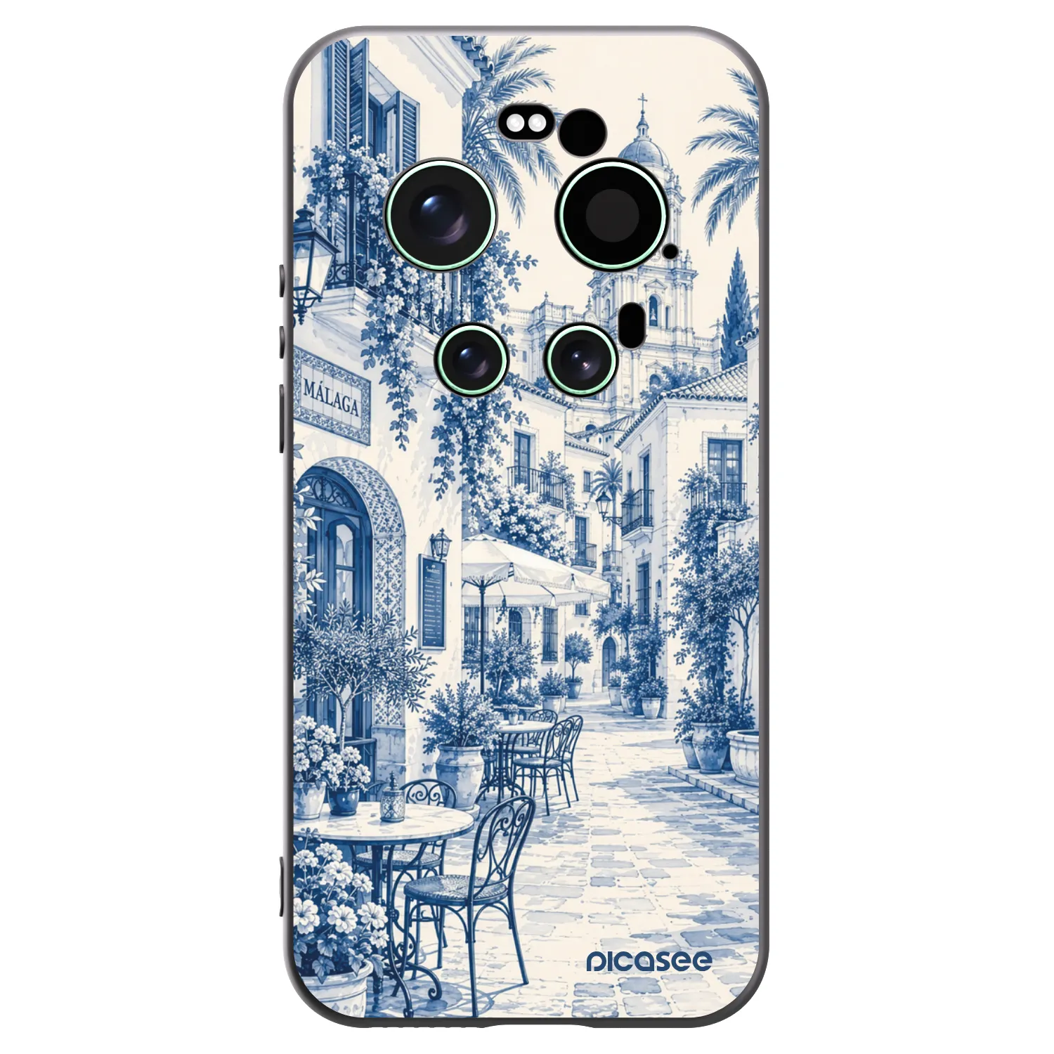 Picasee silikonový černý obal pro Xiaomi 17 Ultra - Calle Azul