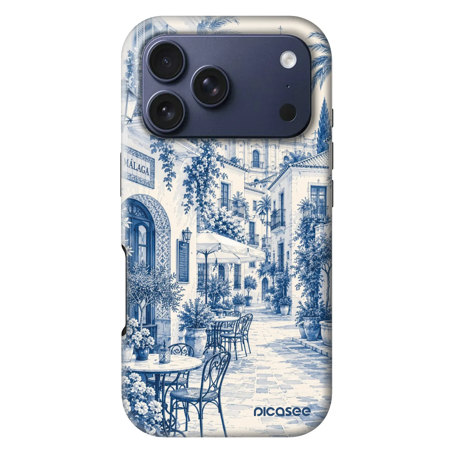 Picasee Fashion Case MagSafe Apple iPhone 18 Pro - Calle Azul