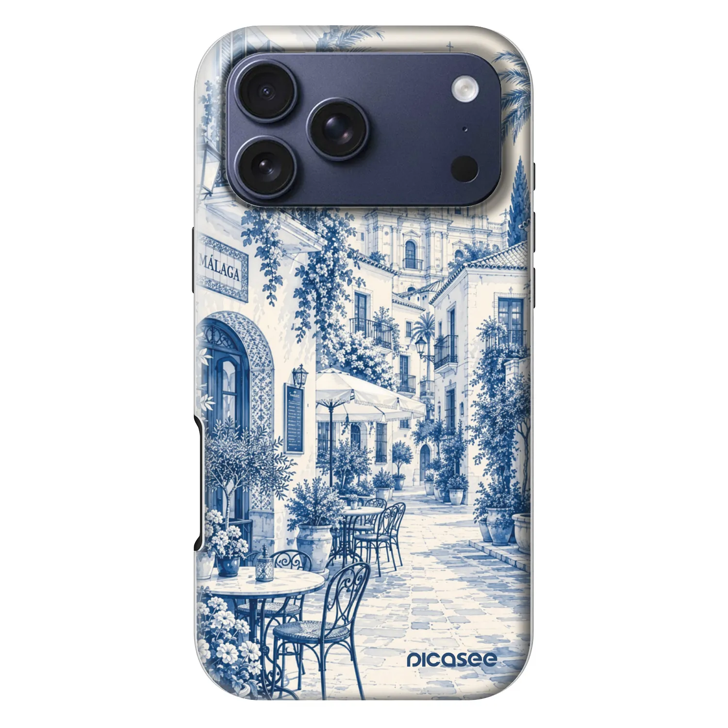 Picasee Fashion Case MagSafe Apple iPhone 18 Pro Max - Calle Azul