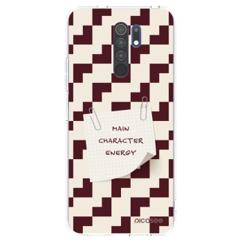 Picasee silikonový průhledný obal pro Xiaomi Redmi 9 - Lead Role