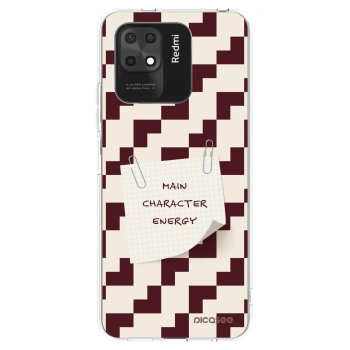 Picasee silikonový průhledný obal pro Xiaomi Redmi 10C - Lead Role