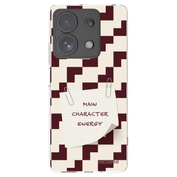 Picasee silikonový průhledný obal pro Xiaomi Redmi Note 13 Pro 4G - Lead Role