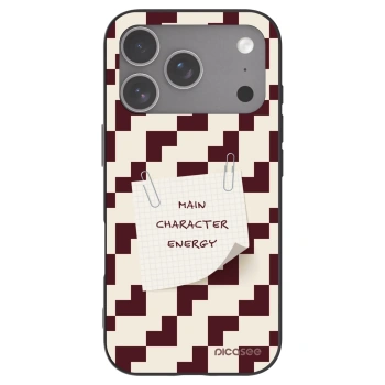 Picasee silikonový černý obal pro Apple iPhone 18 Pro - Lead Role