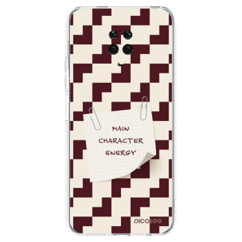 Picasee silikonový průhledný obal pro Xiaomi Redmi Note 9S - Lead Role