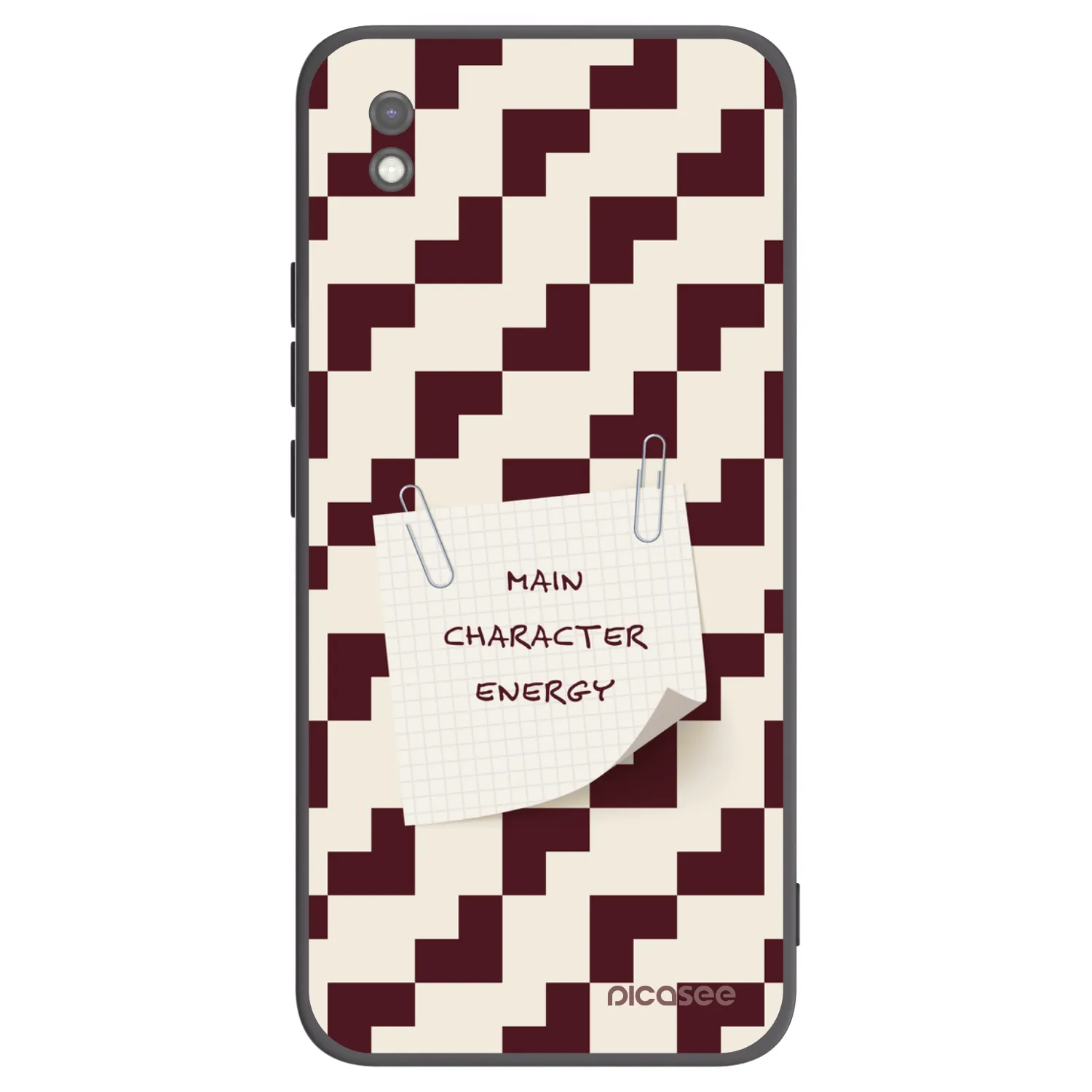 Picasee silikonový černý obal pro Xiaomi Redmi 9AT - Lead Role