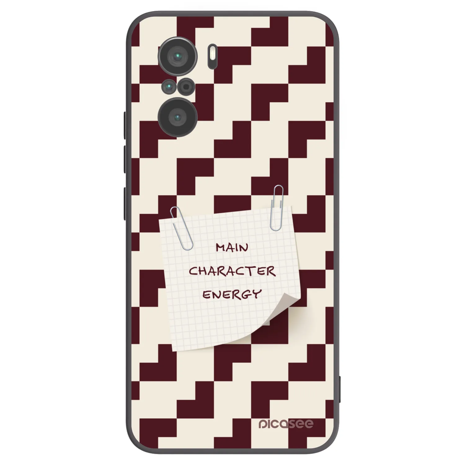 Picasee silikonový černý obal pro Xiaomi Poco F3 - Lead Role