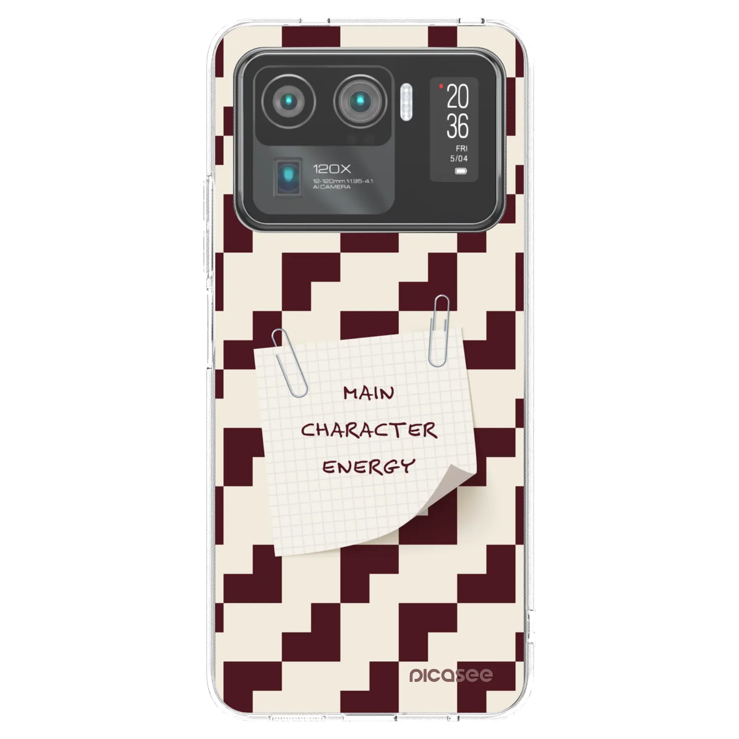 Picasee silikonový průhledný obal pro Xiaomi Mi 11 Ultra - Lead Role