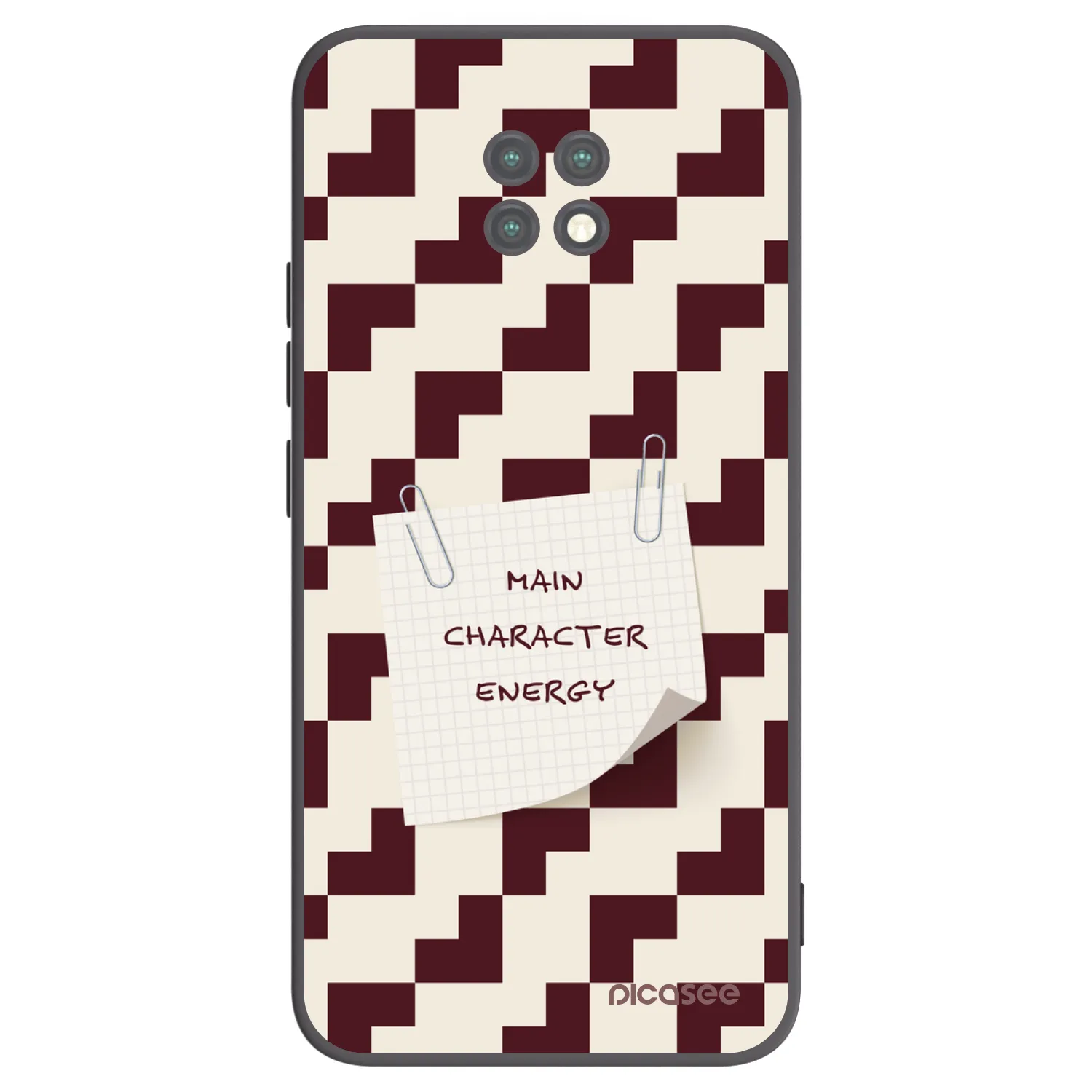 Picasee silikonový černý obal pro Xiaomi Redmi Note 9T - Lead Role