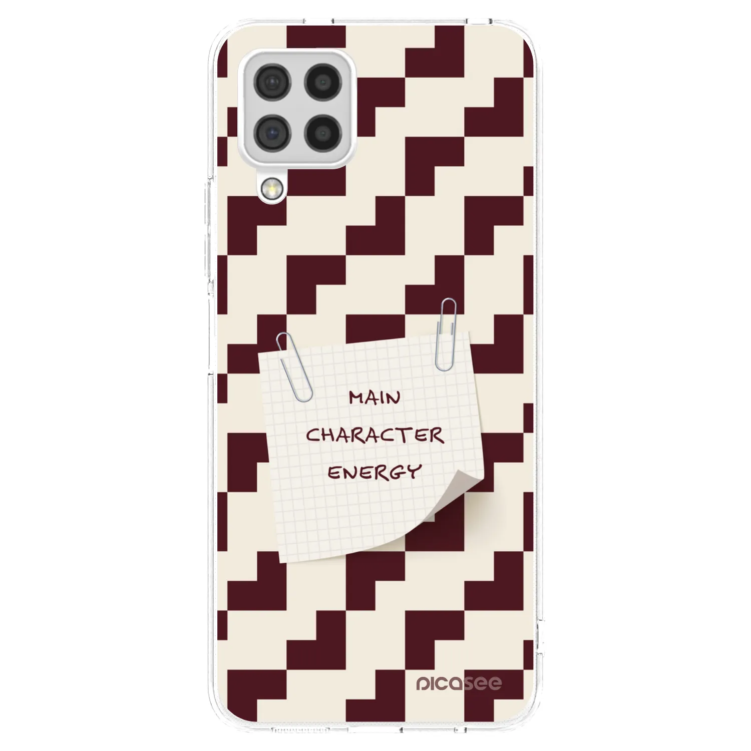 Picasee silikonový průhledný obal pro Samsung Galaxy A22 A225F 4G - Lead Role