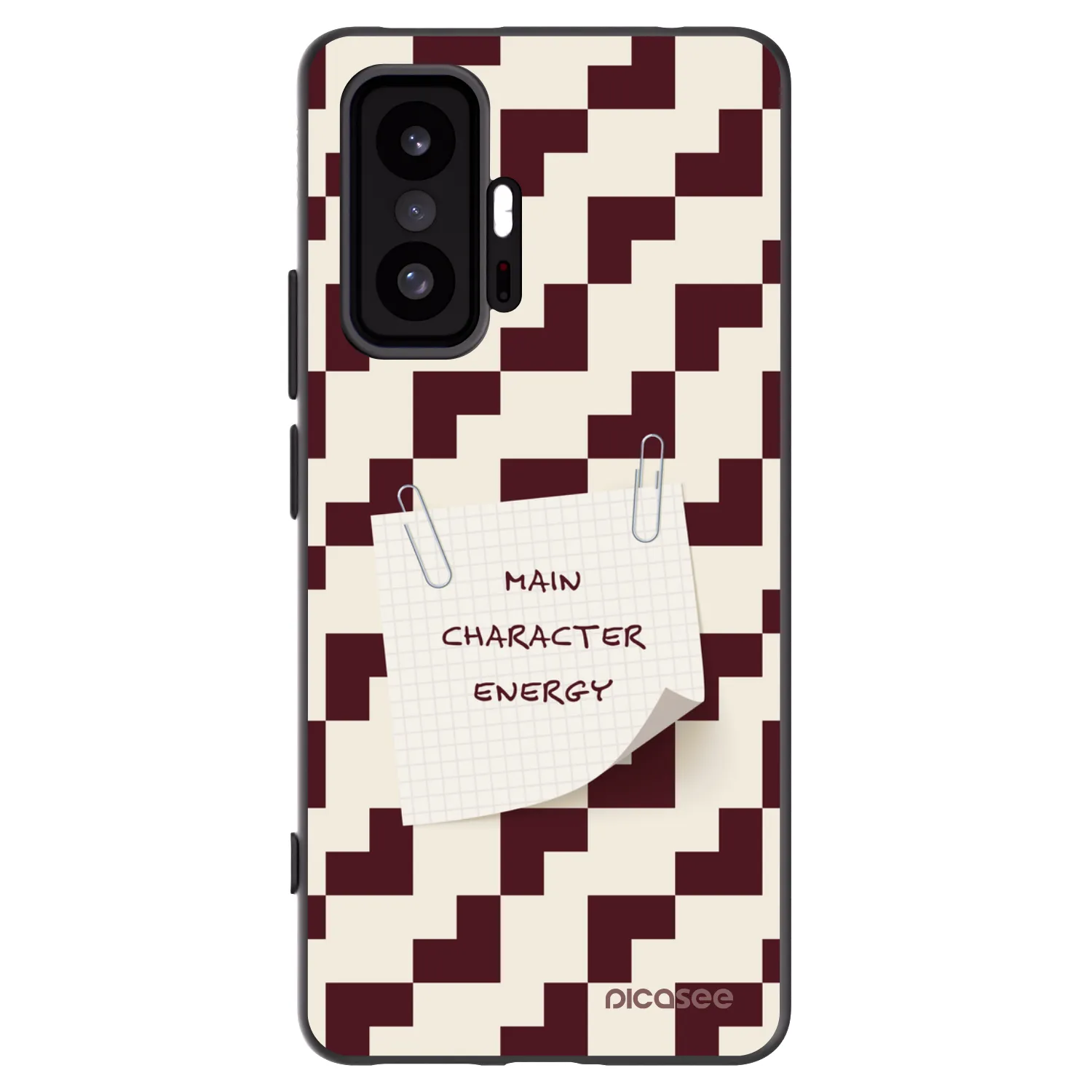 Picasee silikonový černý obal pro Xiaomi 11T Pro - Lead Role