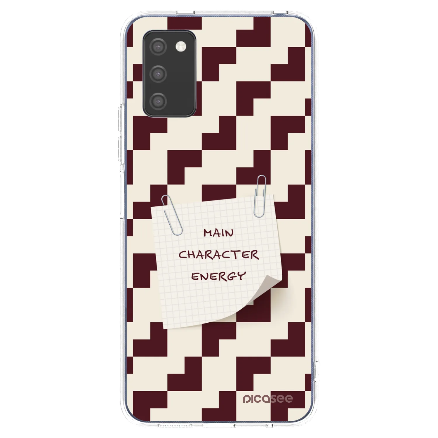 Picasee silikonový průhledný obal pro Samsung Galaxy A03s A037G - Lead Role
