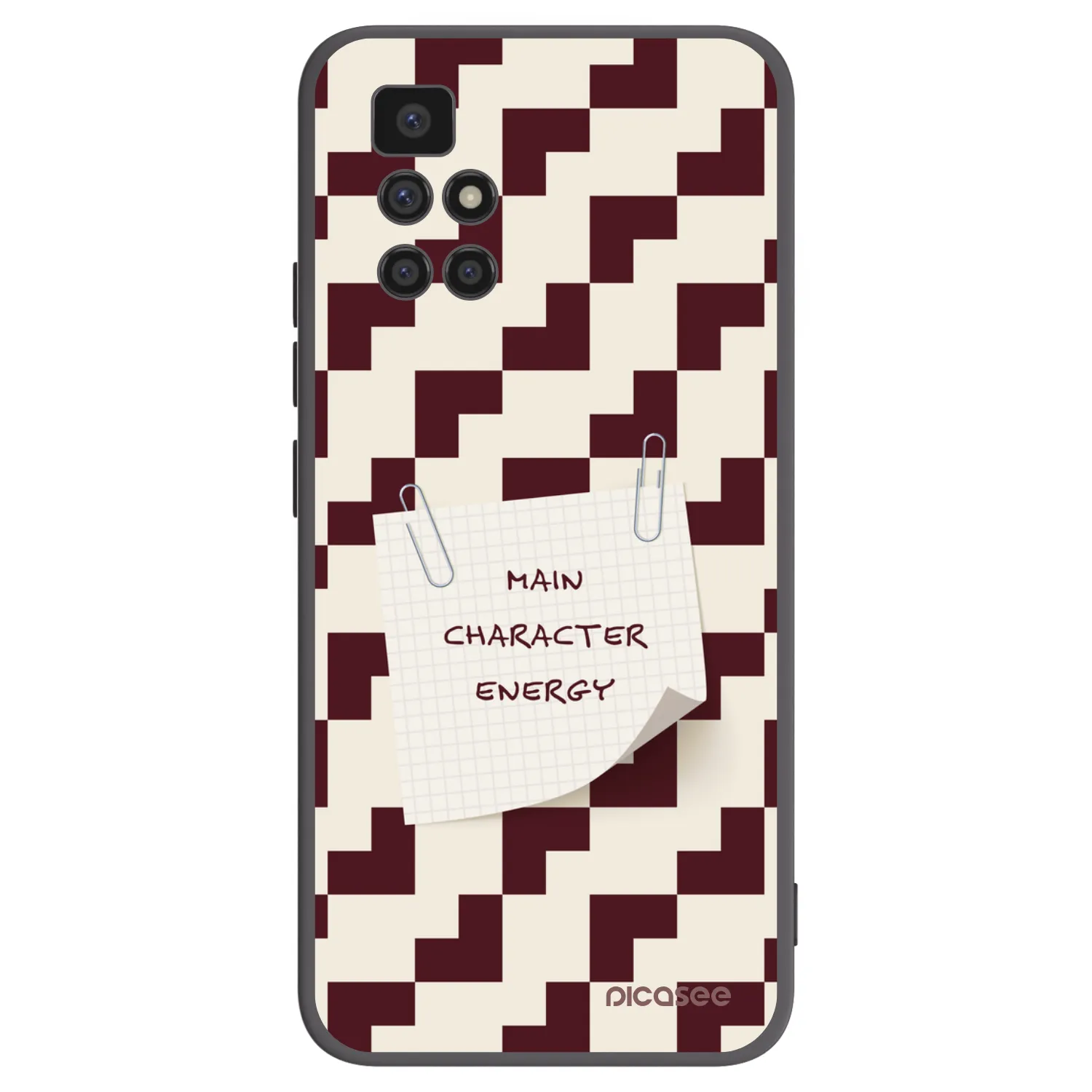 Picasee silikonový černý obal pro Xiaomi Redmi 10 (2022) - Lead Role