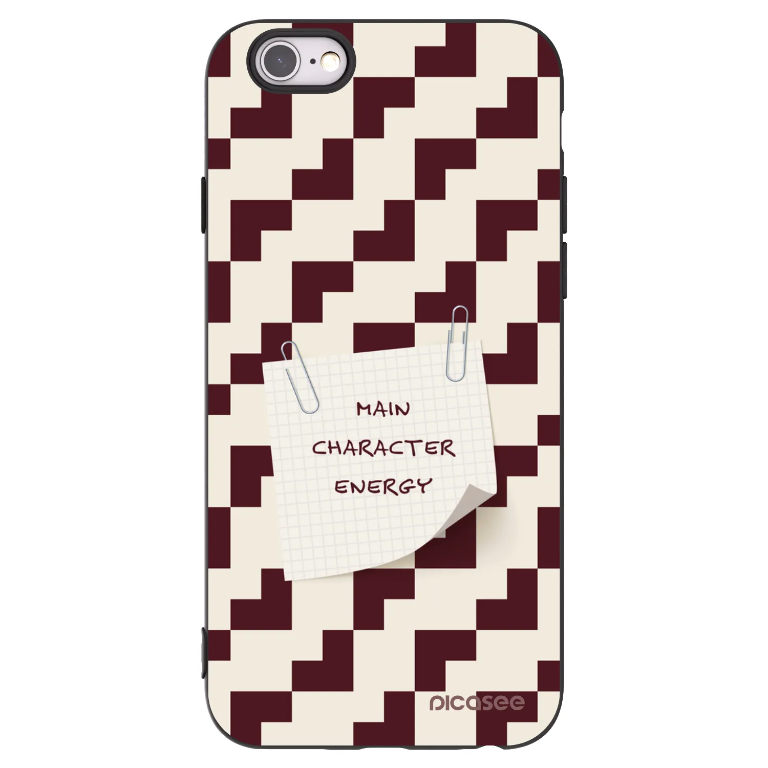 Picasee silikonový černý obal pro Apple iPhone 6/6S - Lead Role