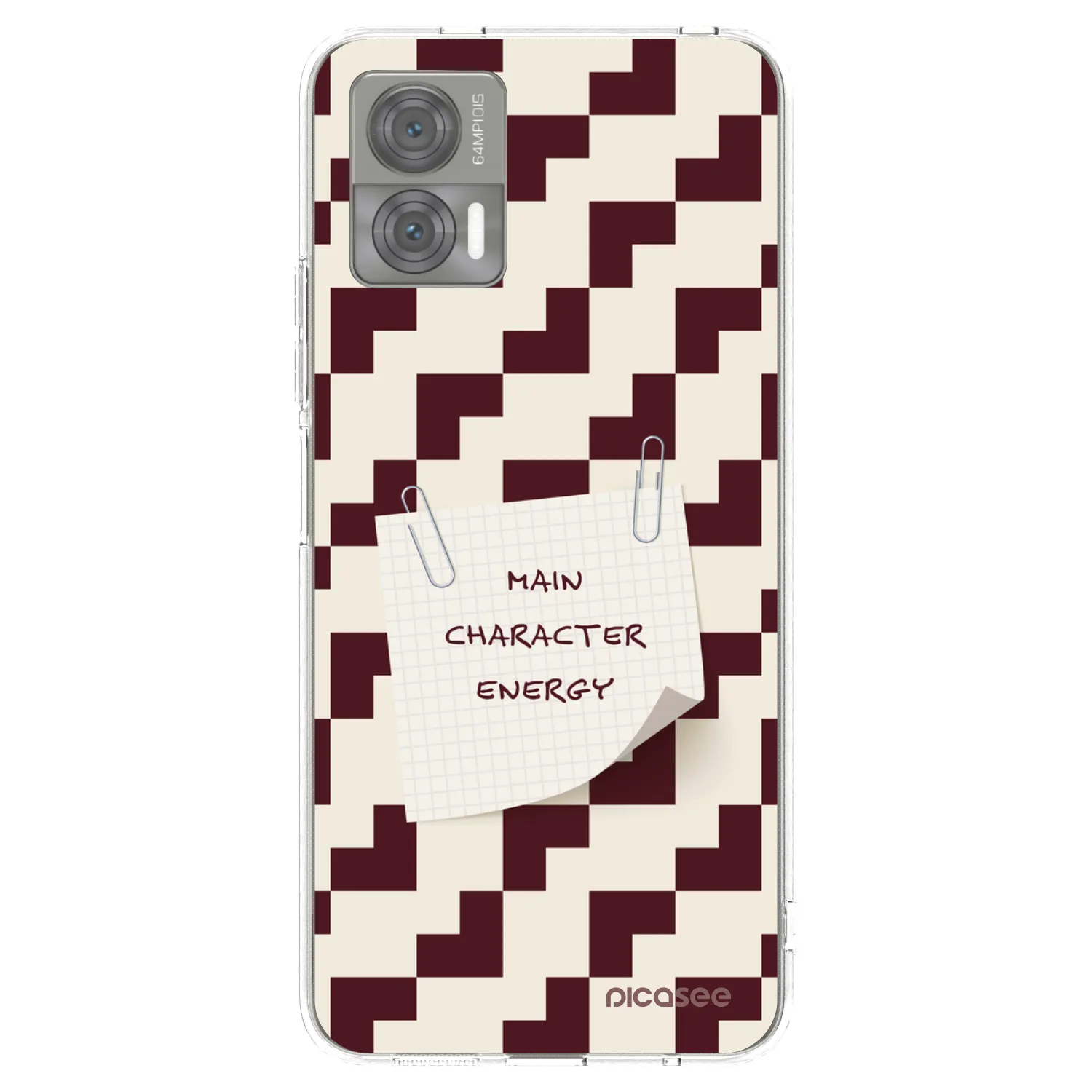 Picasee silikonový průhledný obal pro Motorola Edge 30 Neo - Lead Role