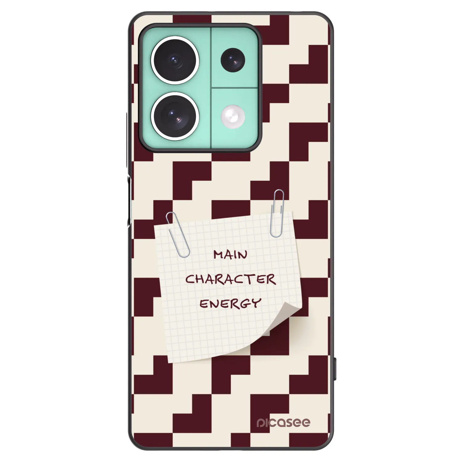 Picasee silikonový černý obal pro Xiaomi Redmi Note 13 5G - Lead Role