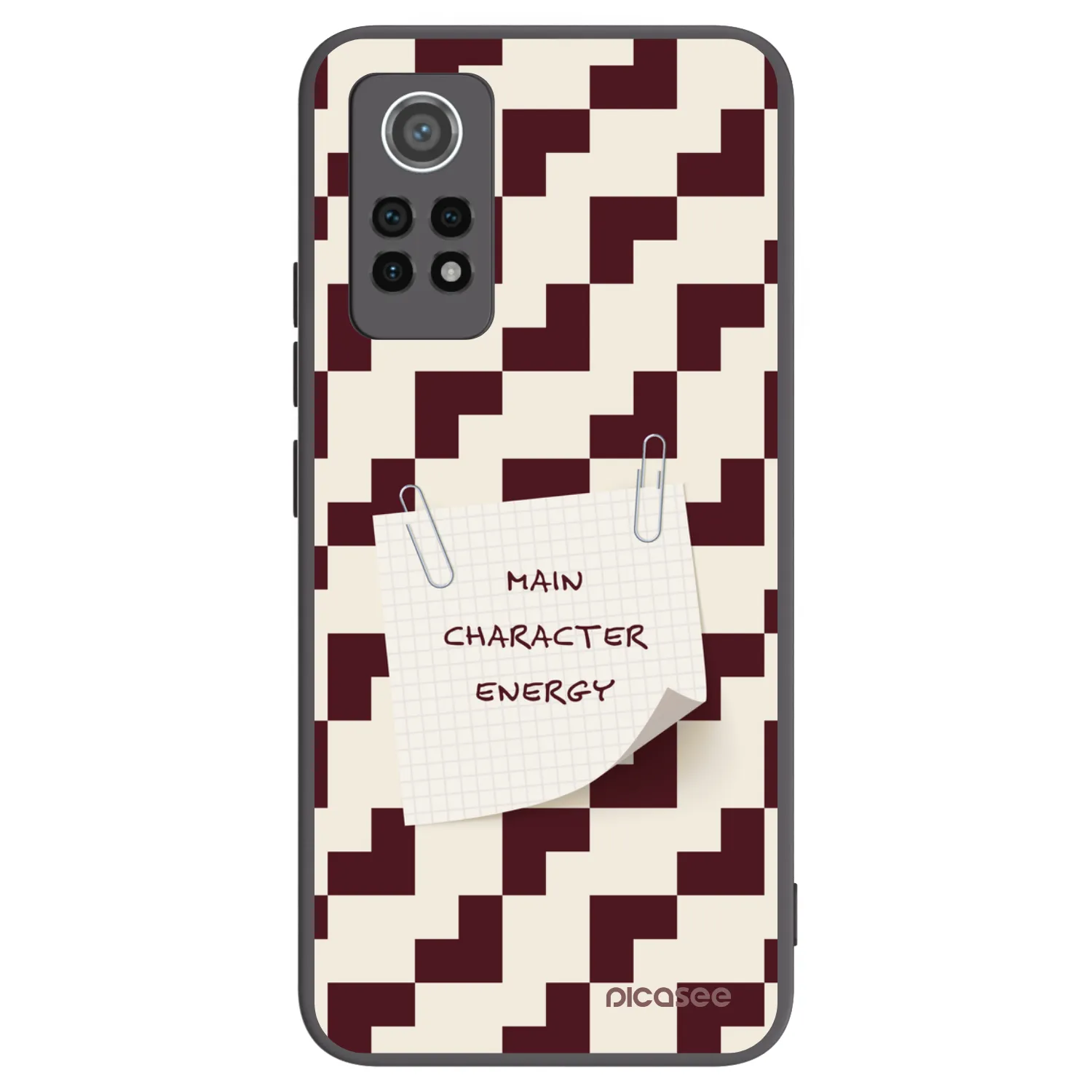 Picasee silikonový černý obal pro Xiaomi Redmi Note 12 Pro 4G - Lead Role