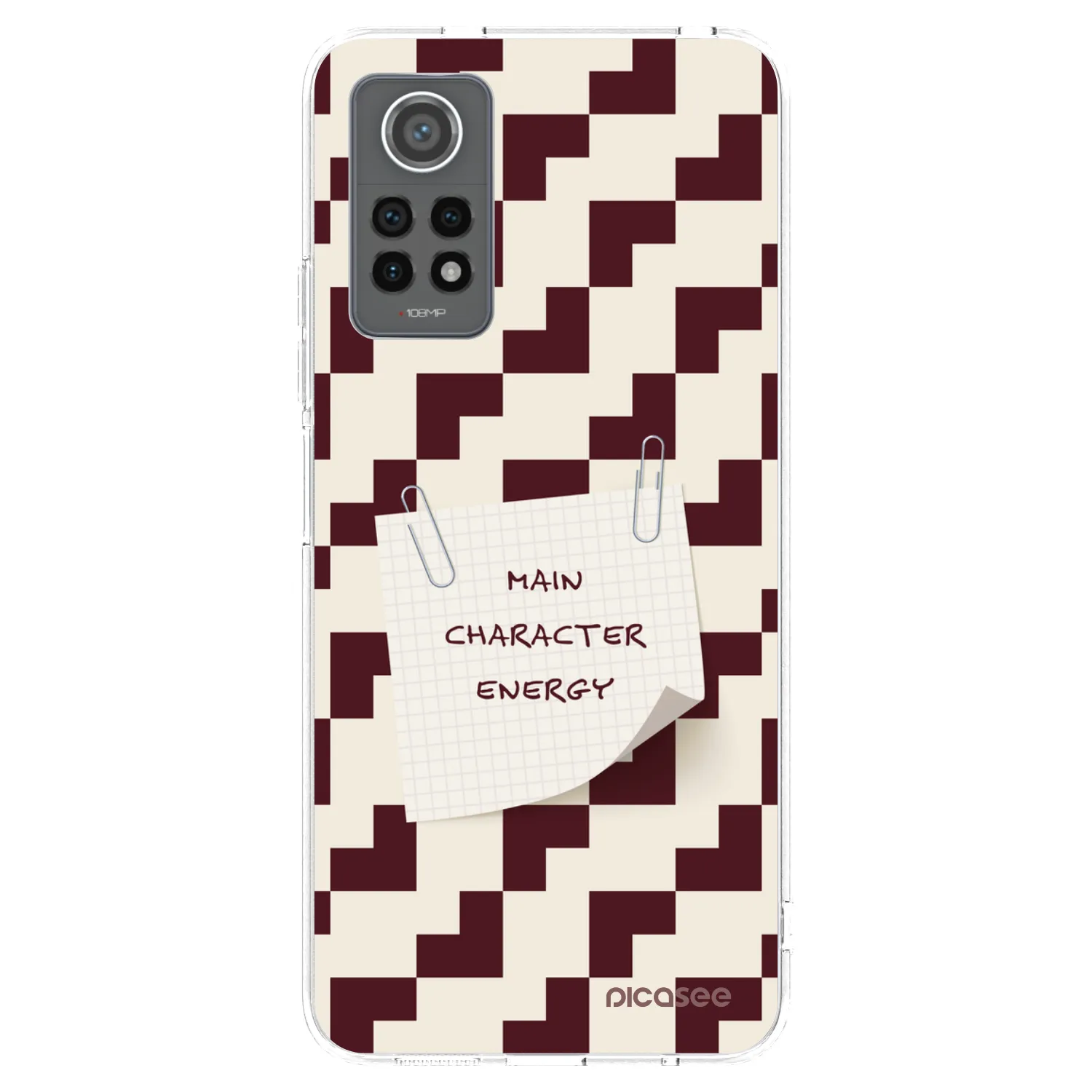 Picasee silikonový průhledný obal pro Xiaomi Redmi Note 12 Pro 4G - Lead Role