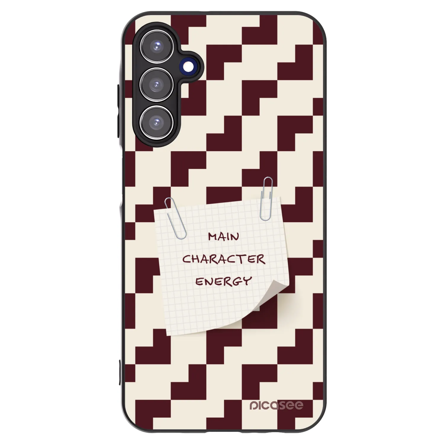 Picasee silikonový černý obal pro Samsung Galaxy A15 A156B 5G - Lead Role