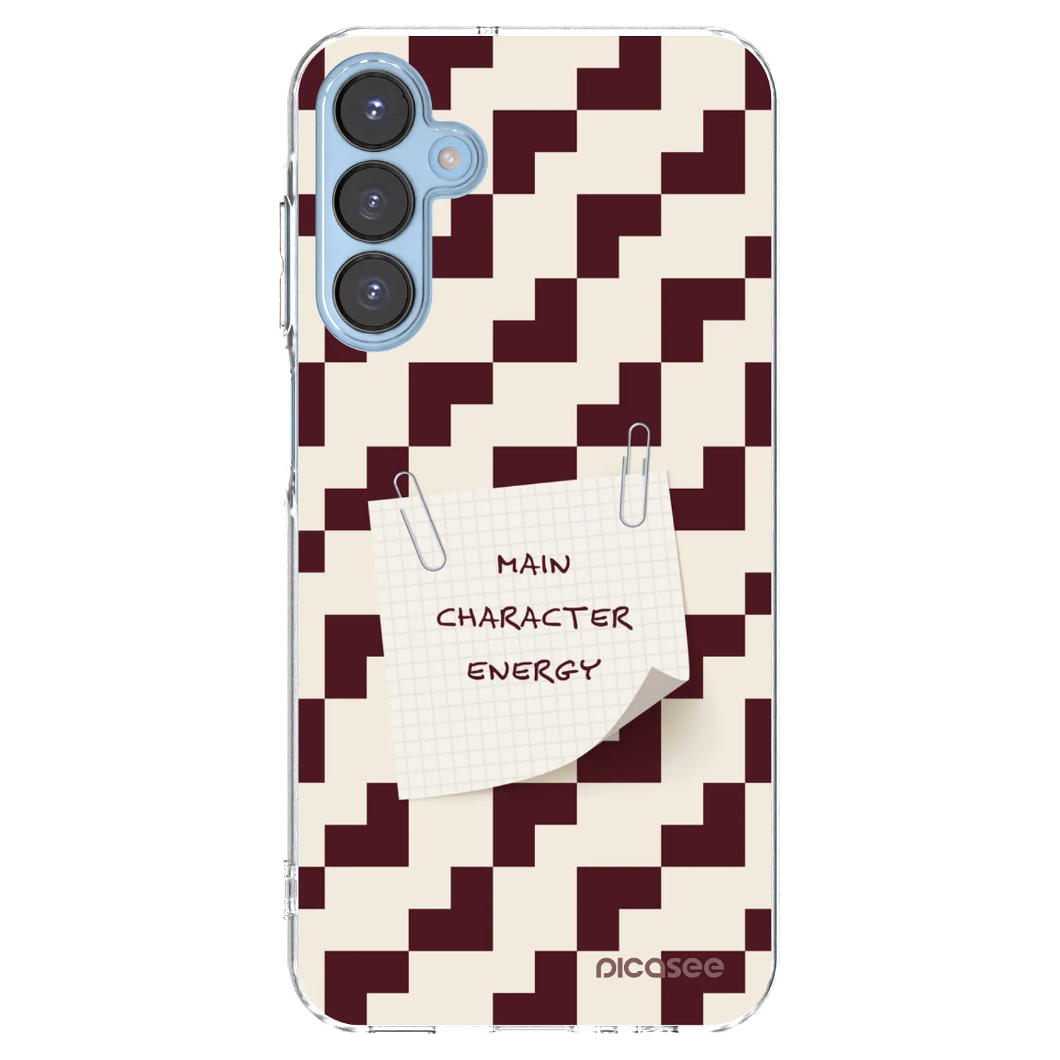 Picasee silikonový průhledný obal pro Samsung Galaxy A15 A156B 5G - Lead Role