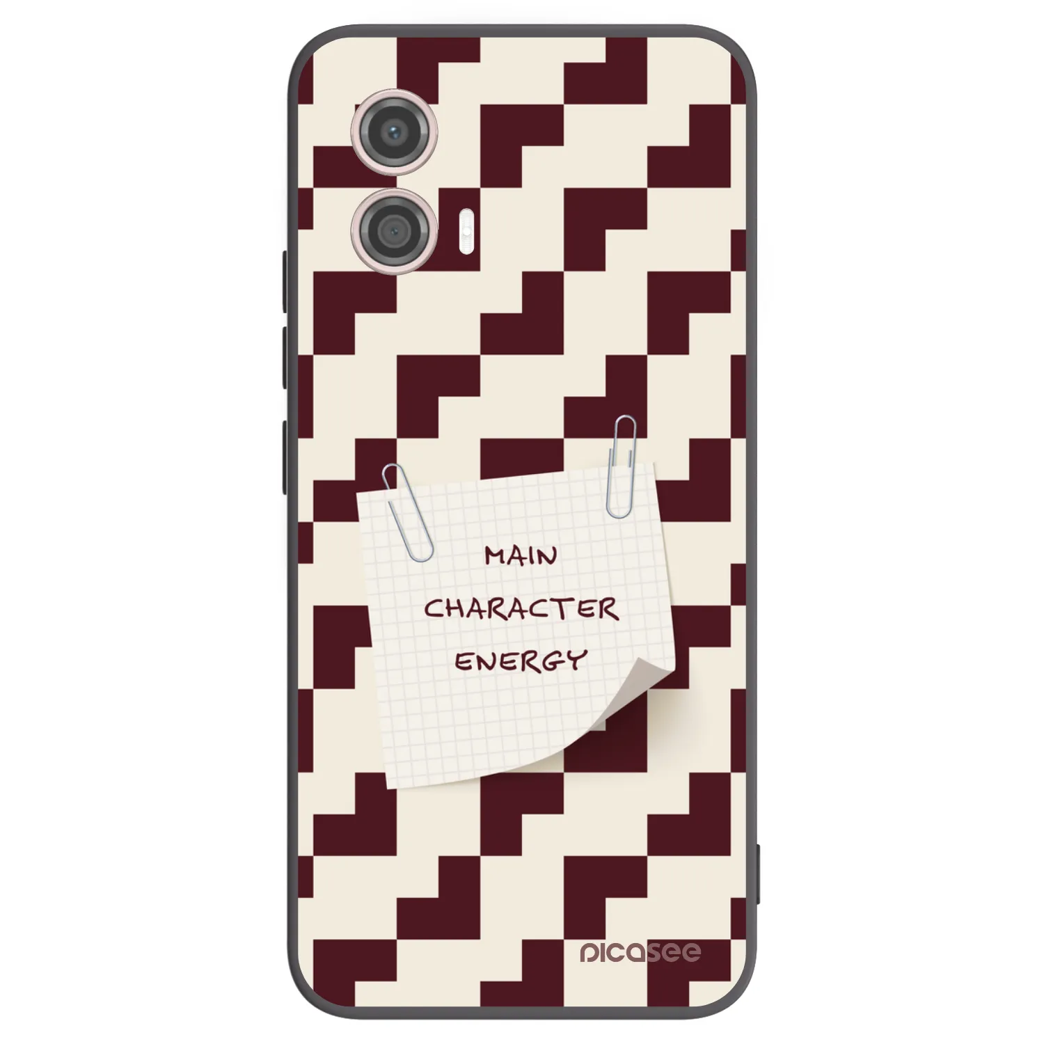 Picasee silikonový černý obal pro Motorola Moto G53 5G - Lead Role