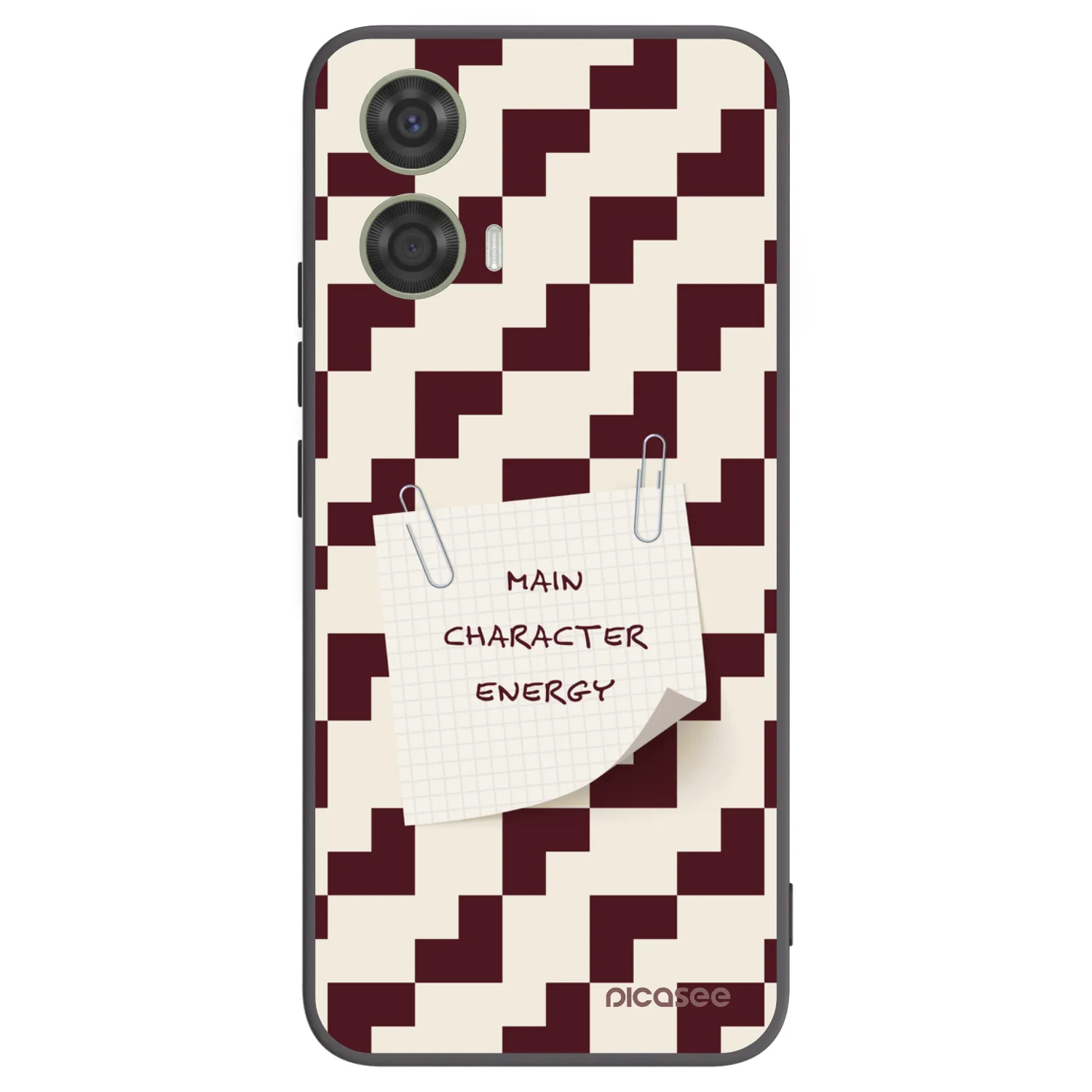 Picasee silikonový černý obal pro Motorola Moto G24 - Lead Role
