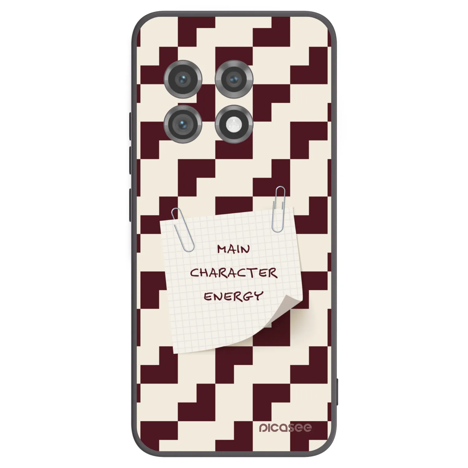 Picasee silikonový černý obal pro OnePlus 11 5G - Lead Role