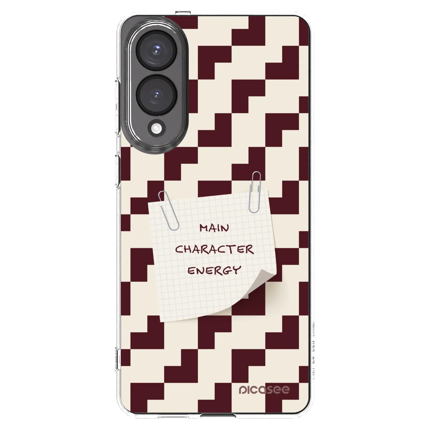 Picasee silikonový průhledný obal pro Samsung Galaxy S25 Edge 5G - Lead Role