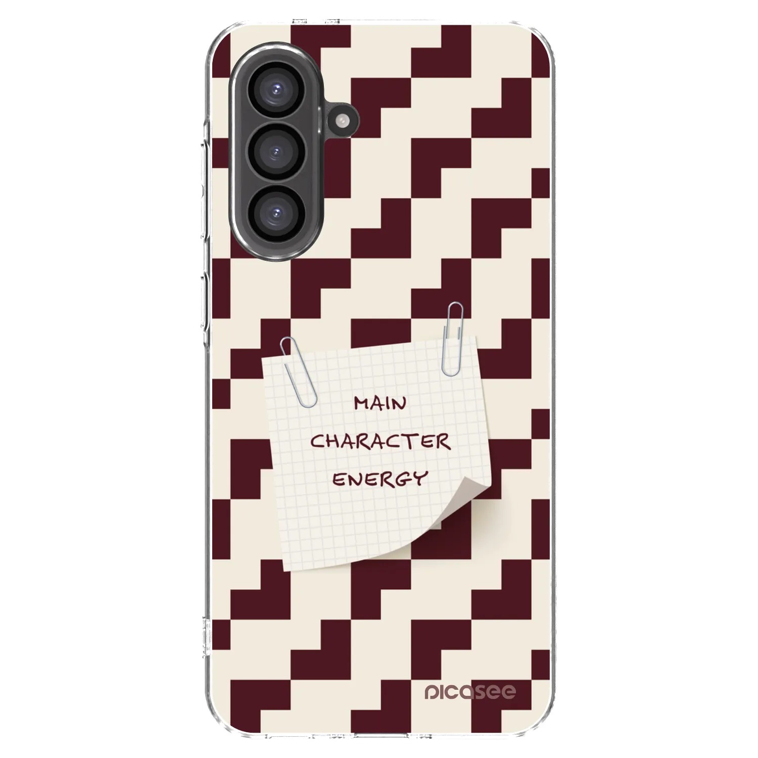 Picasee silikonový průhledný obal pro Samsung Galaxy A56 5G A566B - Lead Role