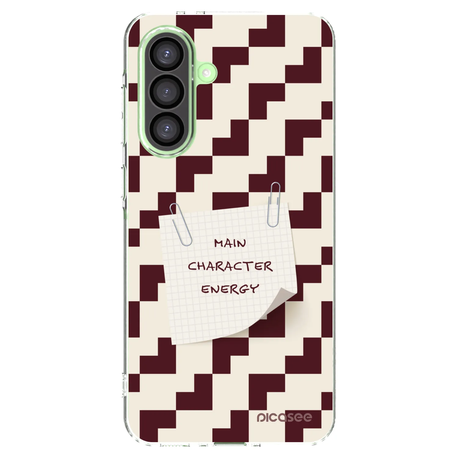 Picasee silikonový průhledný obal pro Samsung Galaxy A26 5G A266B - Lead Role