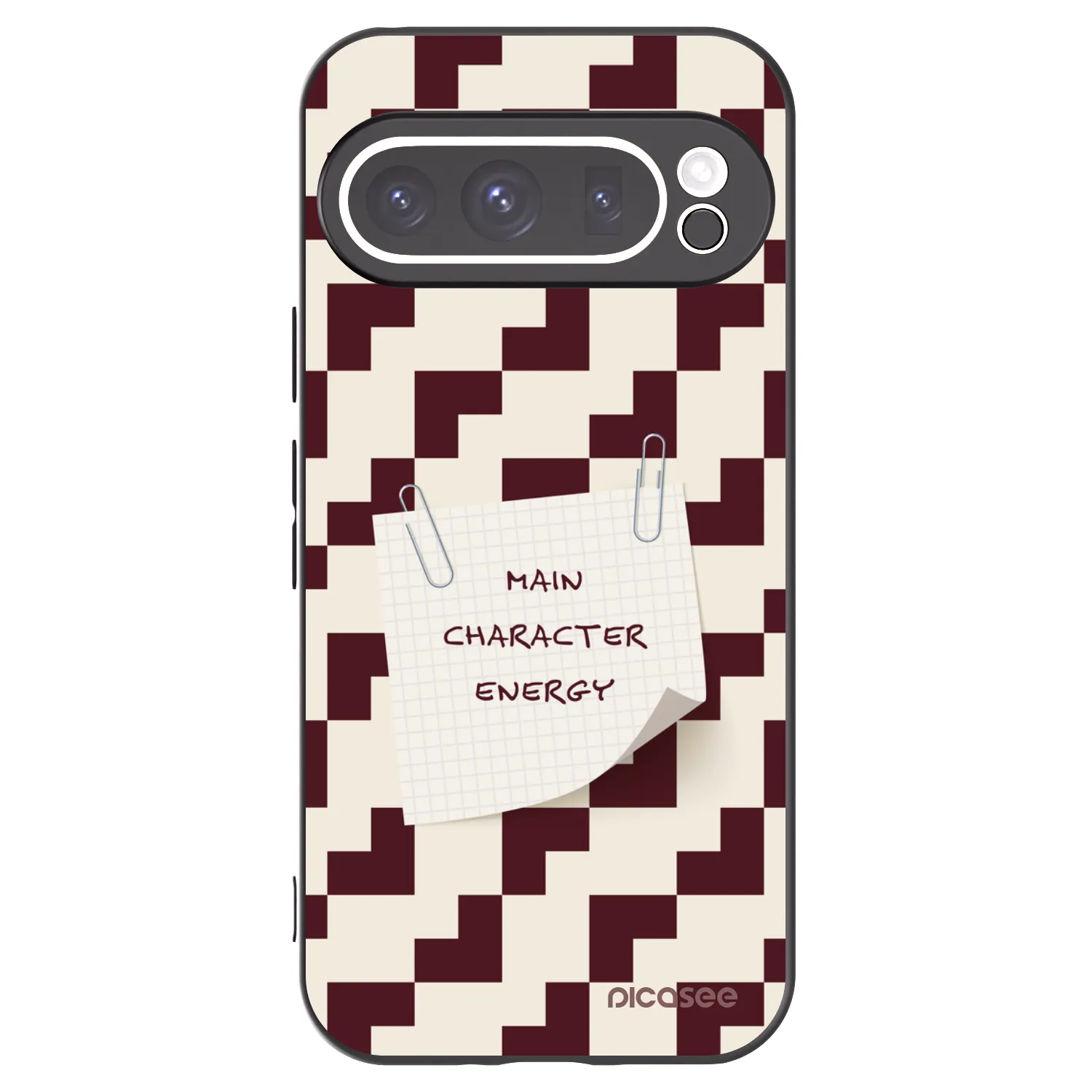 Picasee silikonový černý obal pro Google Pixel 9 Pro - Lead Role