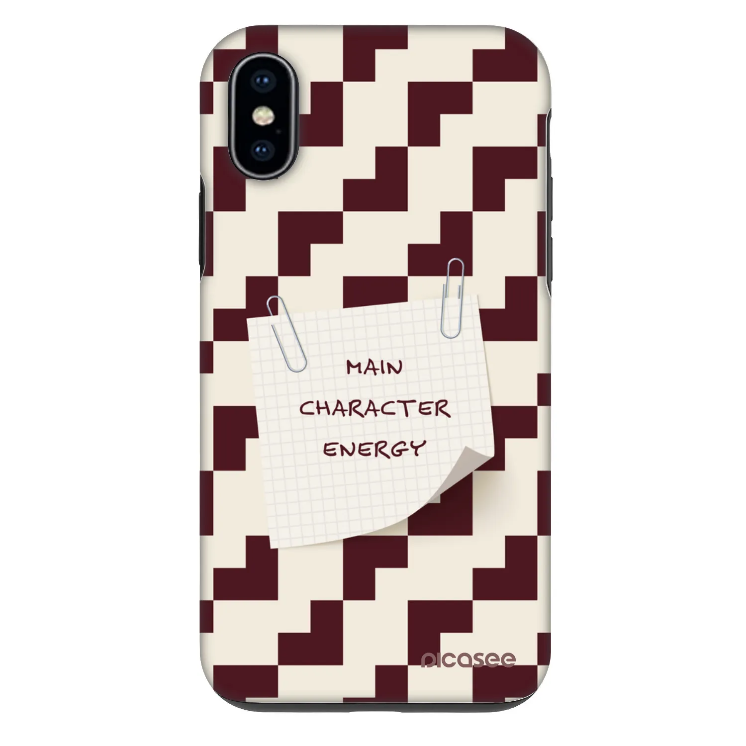 Picasee Fashion Case pro Apple iPhone X/XS - Lead Role