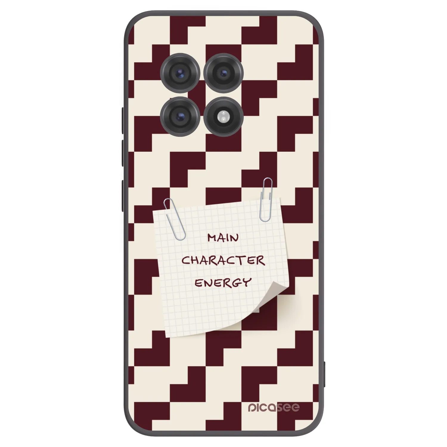 Picasee silikonový černý obal pro OnePlus 13R 5G - Lead Role