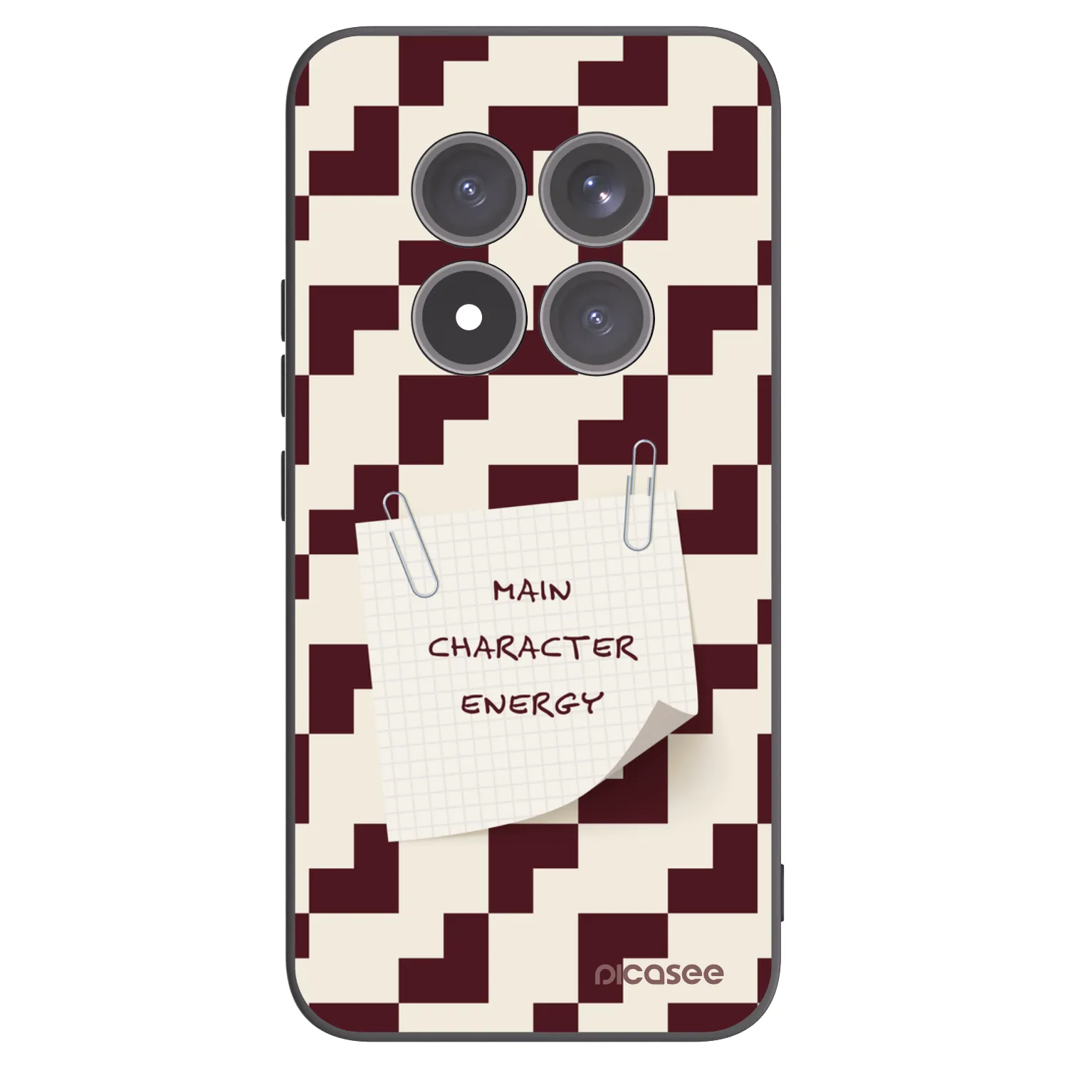 Picasee silikonový černý obal pro Xiaomi Redmi Note 15 Pro+ - Lead Role