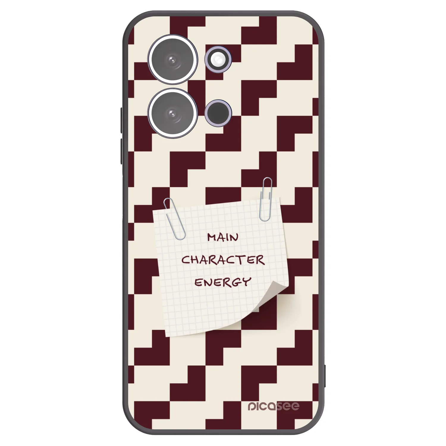 Picasee silikonový černý obal pro Xiaomi Redmi 15C 5G - Lead Role