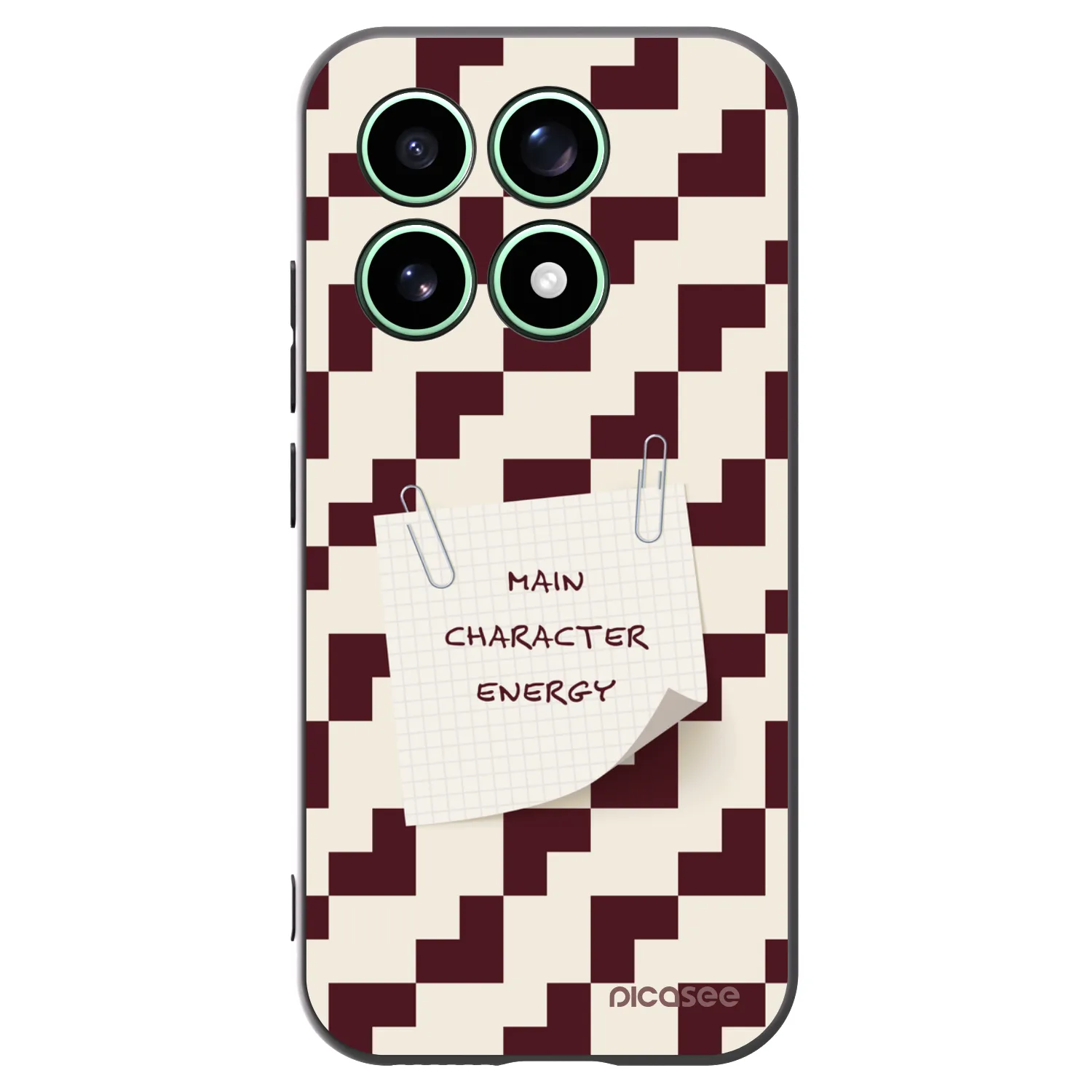 Picasee silikonový černý obal pro Xiaomi 17 - Lead Role