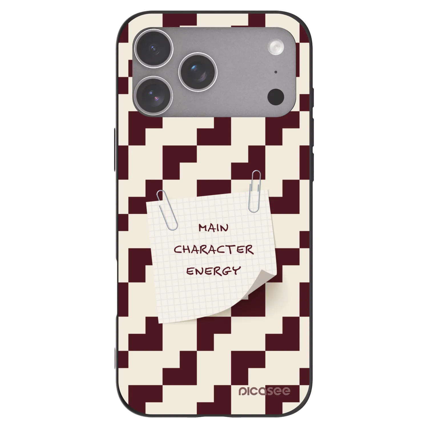 Picasee silikonový černý obal pro Apple iPhone 18 Pro Max - Lead Role