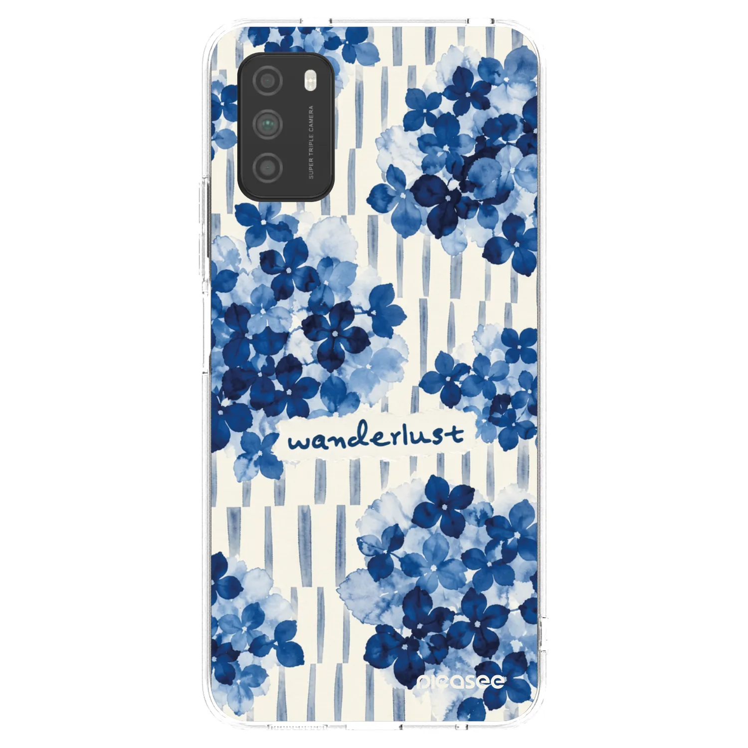 Picasee silikonový průhledný obal pro Xiaomi Poco M3 - Azorea