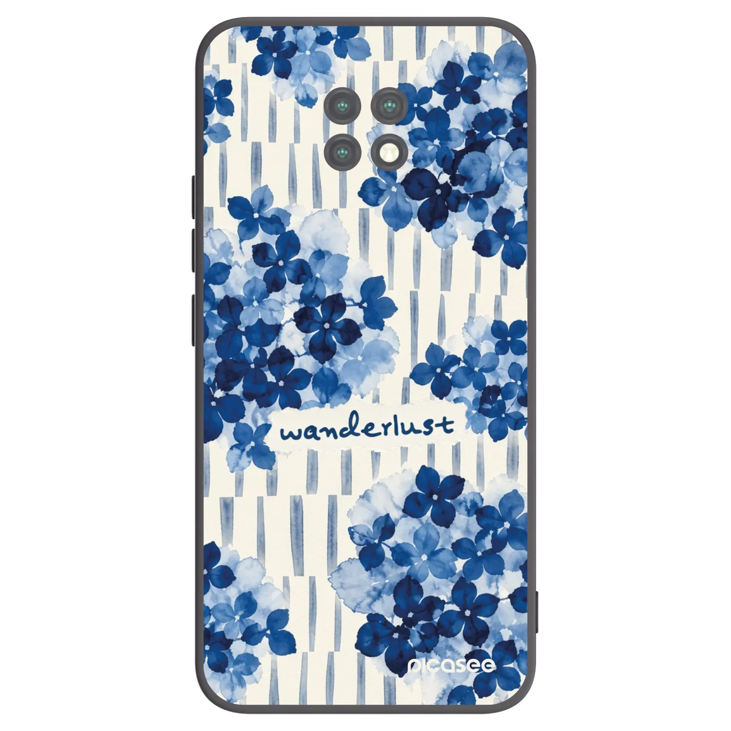 Picasee silikonový černý obal pro Xiaomi Redmi Note 9T - Azorea
