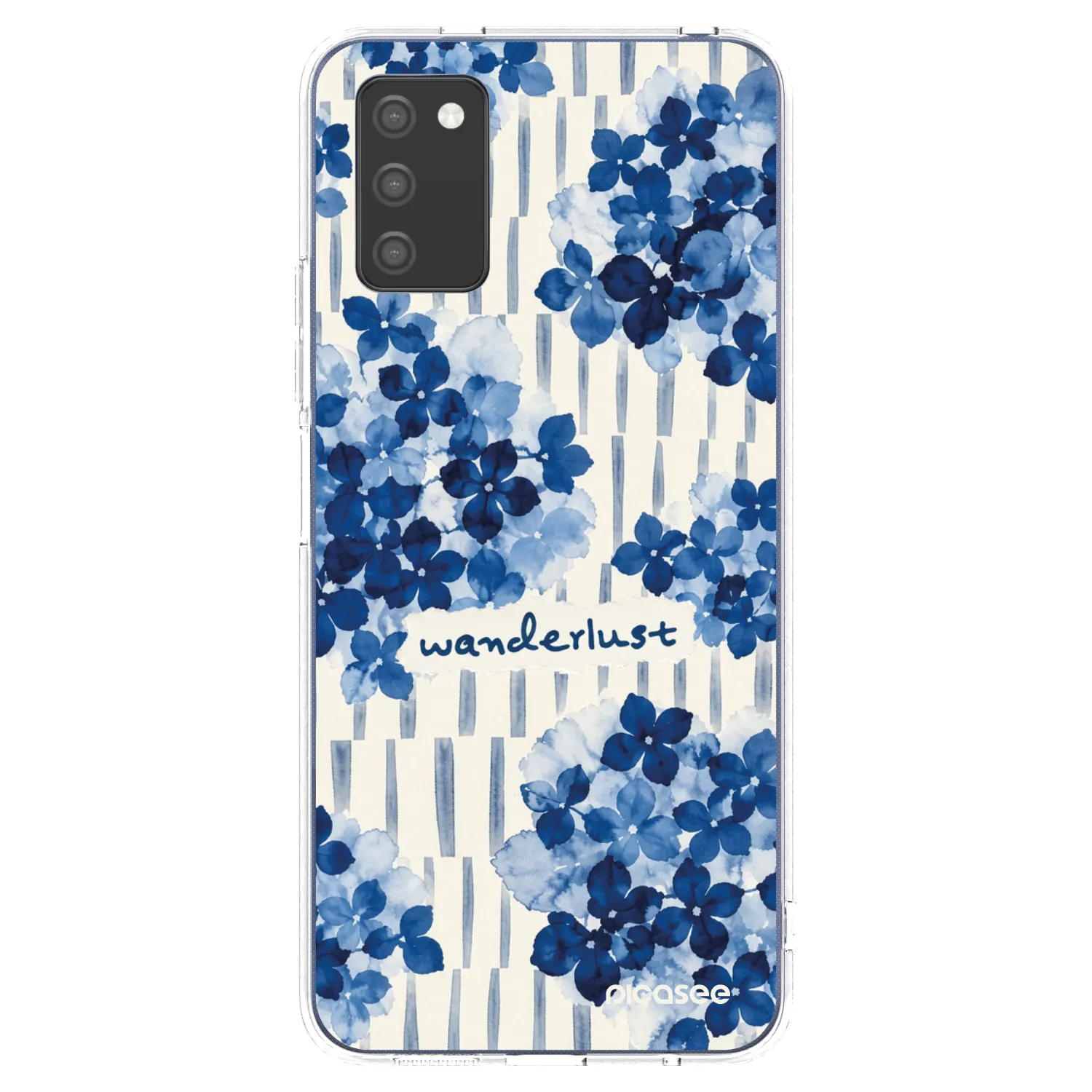 Picasee silikonový průhledný obal pro Samsung Galaxy A03s A037G - Azorea