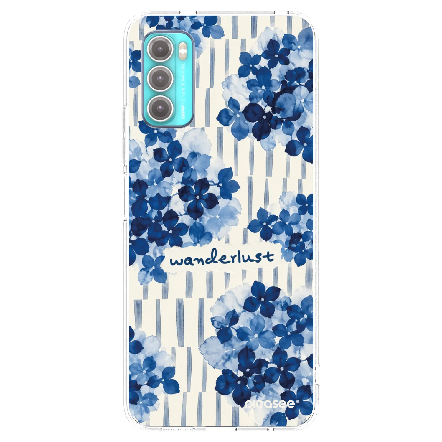 Picasee silikonový průhledný obal pro Motorola Moto G60 - Azorea