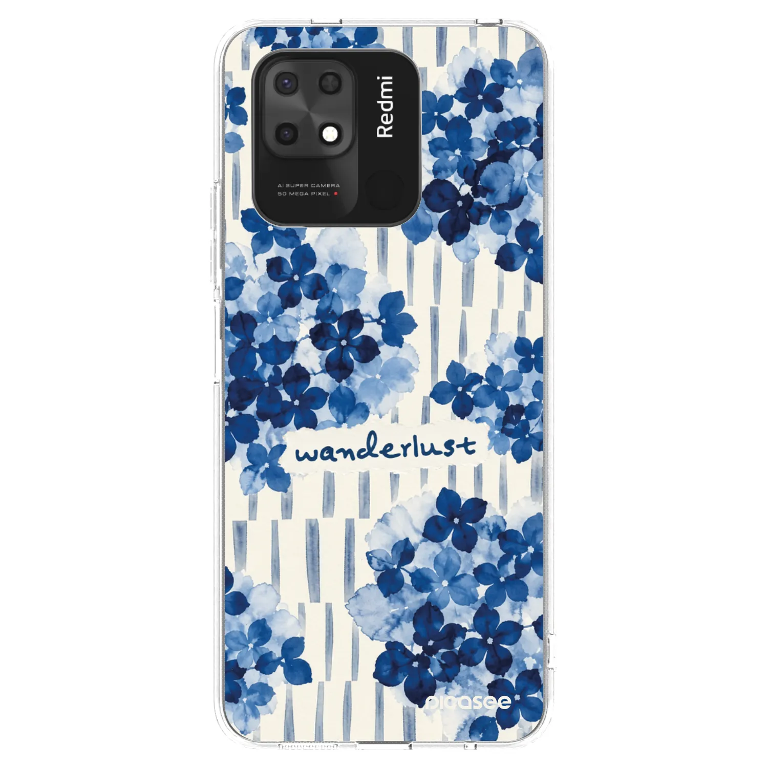 Picasee silikonový průhledný obal pro Xiaomi Redmi 10C - Azorea