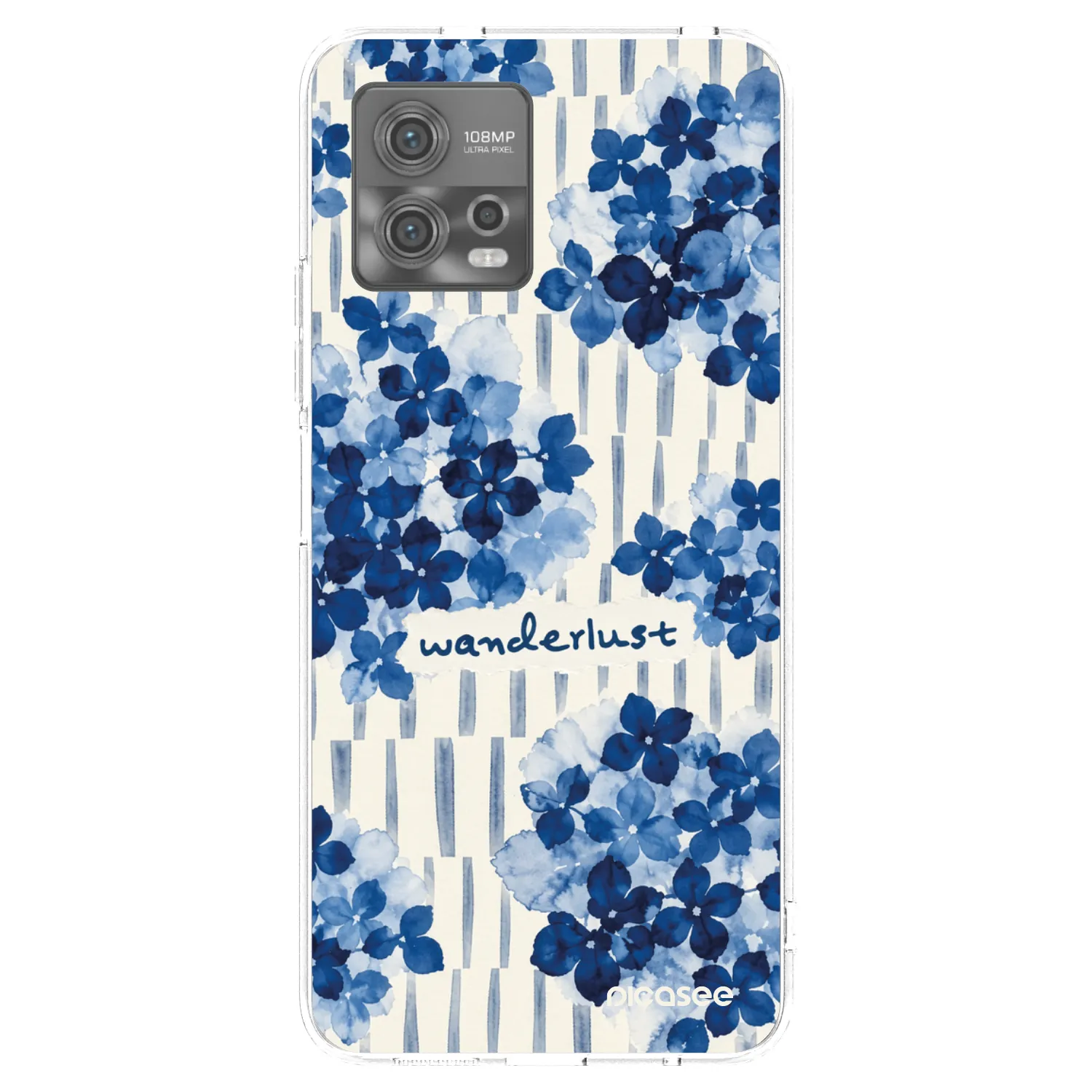 Picasee silikonový průhledný obal pro Motorola Moto G72 - Azorea