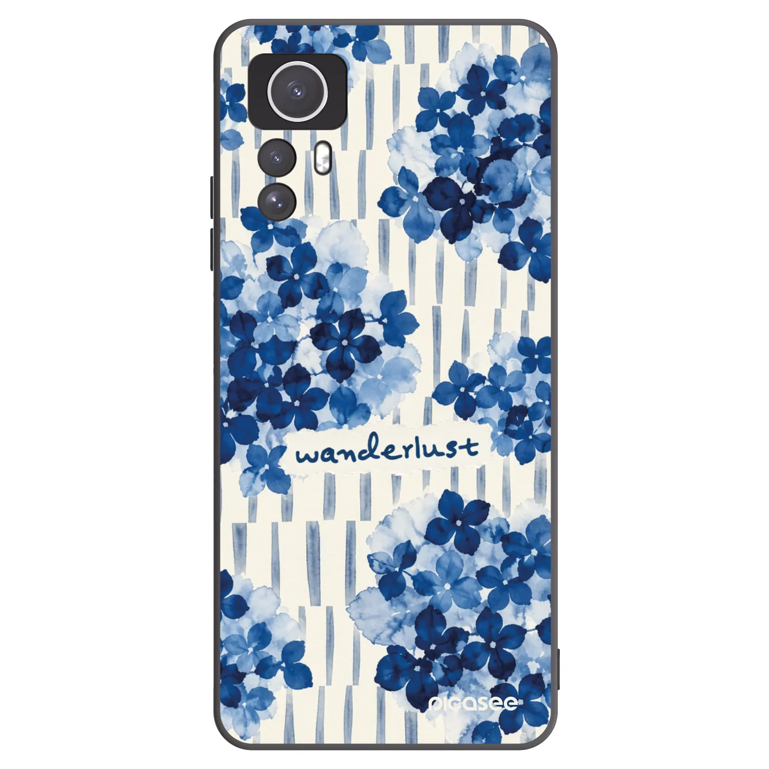 Picasee silikonový černý obal pro Xiaomi Redmi Note 12S - Azorea