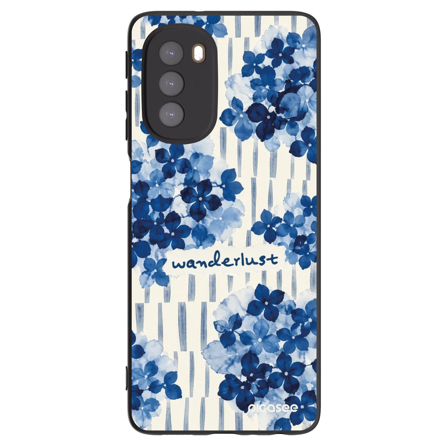 Picasee silikonový černý obal pro Motorola Moto G51 - Azorea