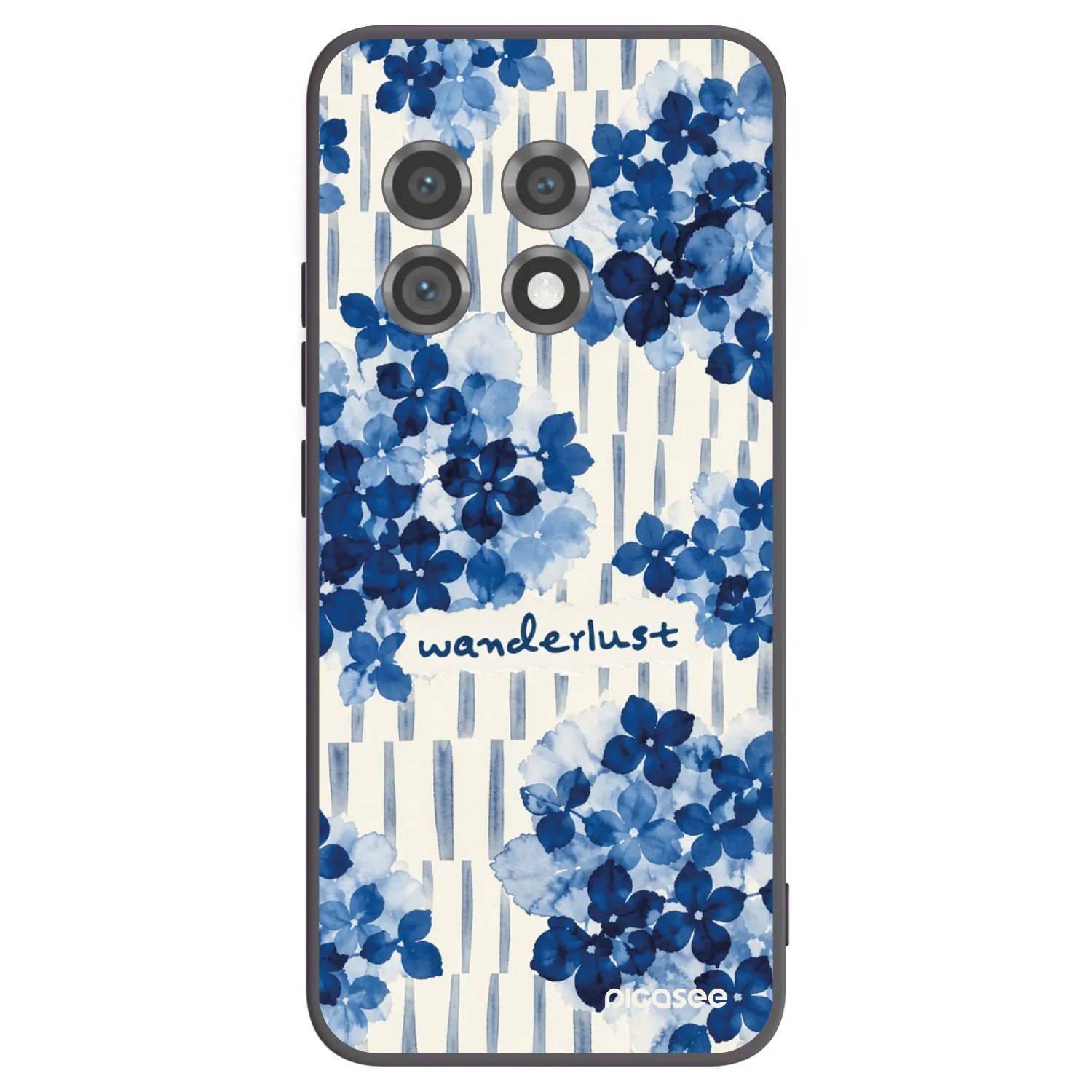 Picasee silikonový černý obal pro OnePlus 11 5G - Azorea