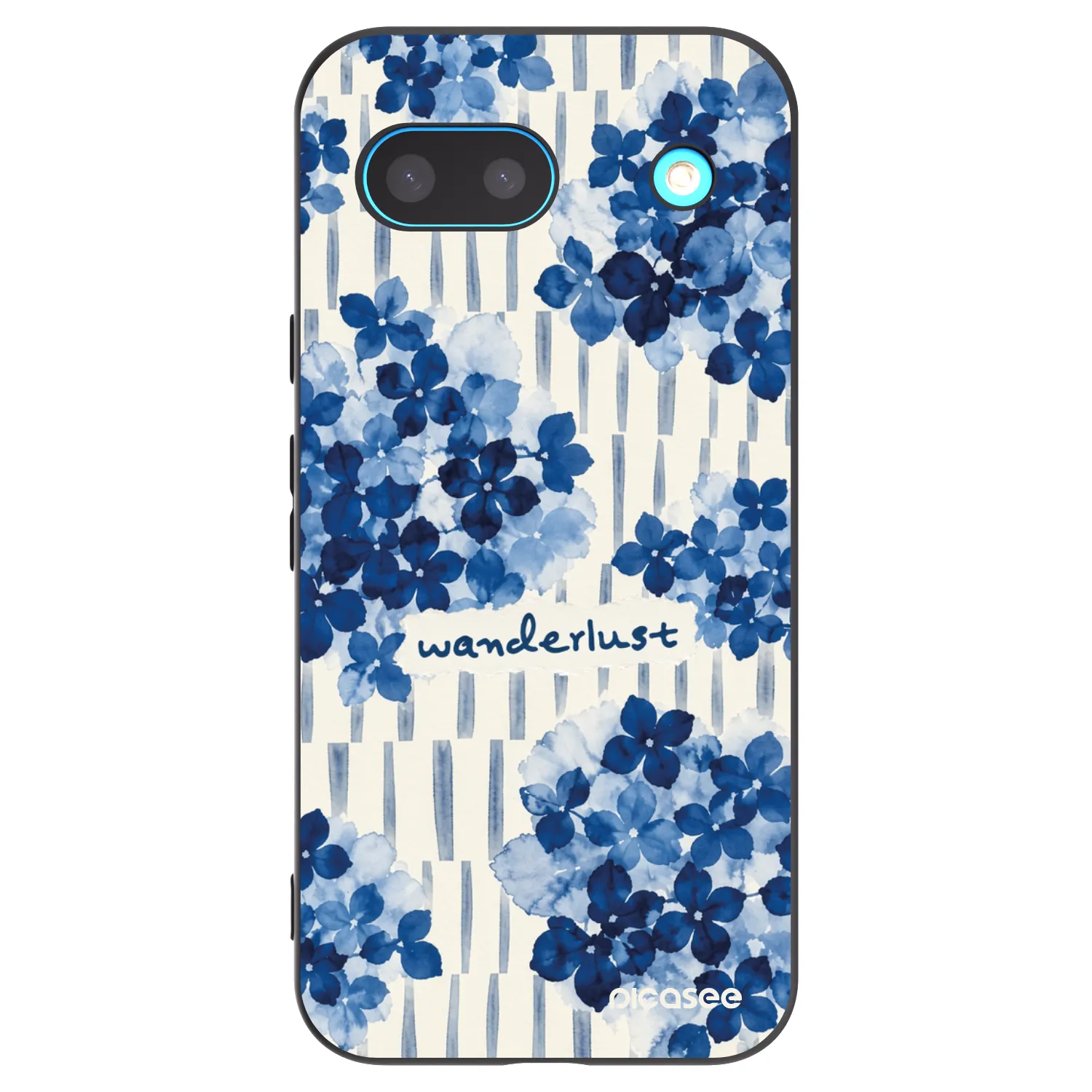 Picasee silikonový černý obal pro Google Pixel 8a - Azorea