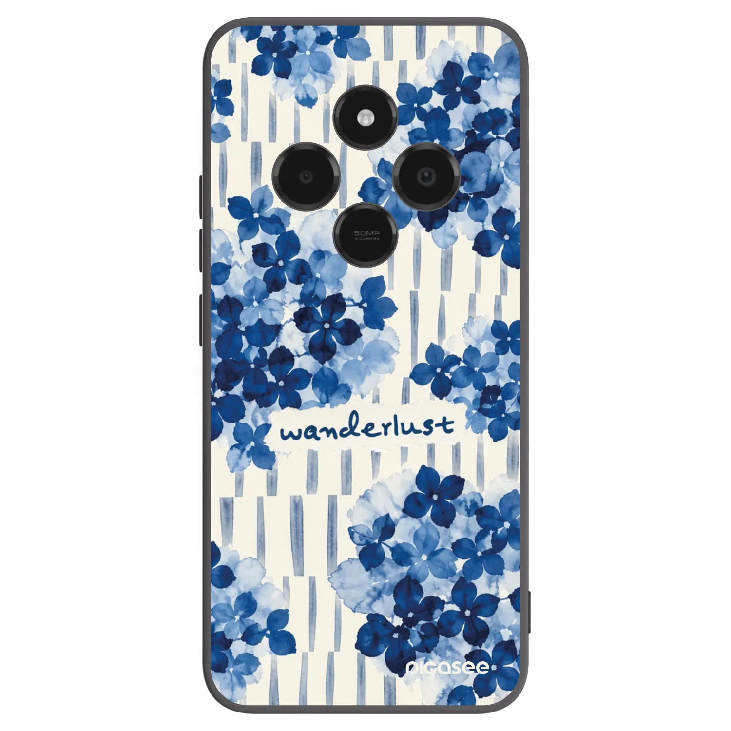 Picasee silikonový černý obal pro Xiaomi Poco C75 - Azorea
